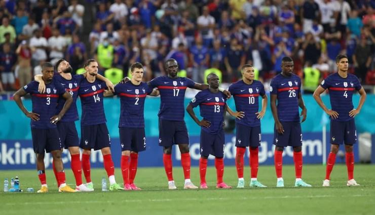 França se despede da Eurocopa-2020 com a eliminação nas oitavas de final, para a Suíça — Foto: Reuters