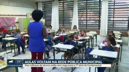 Estado de SP tem déficite de 5 mil vagas para atender demanda na rede estadual de ensino