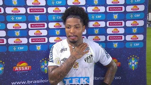 Marinho fala do empate do Santos contra o Ceará: "Temos que reconhecer o adversário quando ele vai bem"