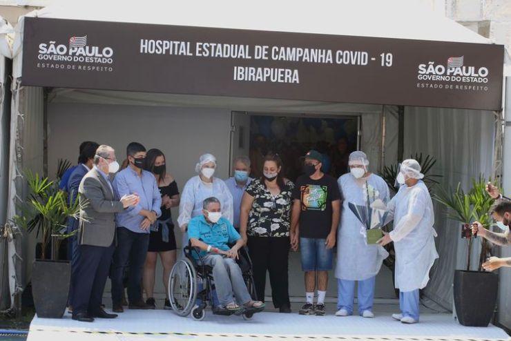 Desativação do Hospital de Campanha do Ibirapuera