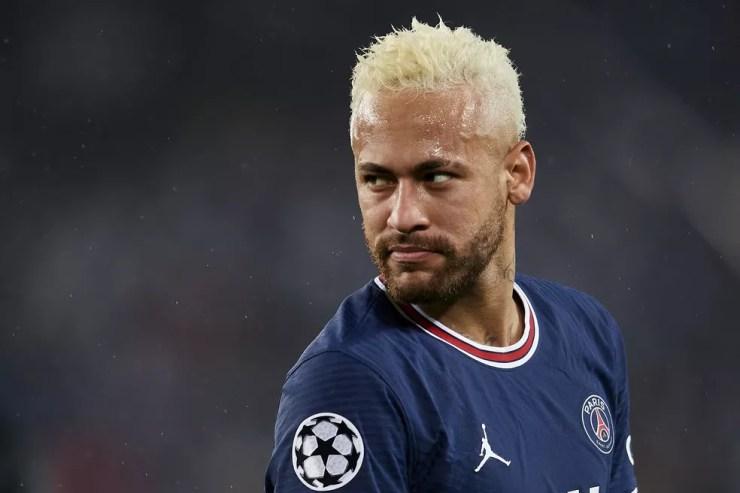 Neymar tem contrato com o PSG até 2034 — Foto: Getty Images
