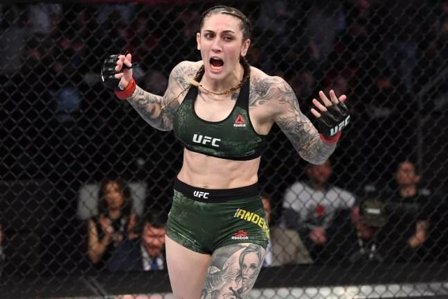 Megan Anderson vem de duas vitórias seguidas no UFC — Foto: Getty Images