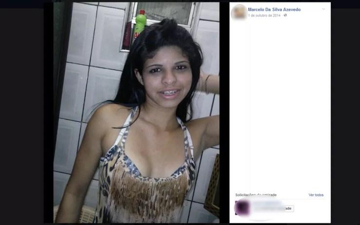 Lanieli Santos foi vítima de feminicídio, segundo a polícia (Foto: Reprodução/Facebook)