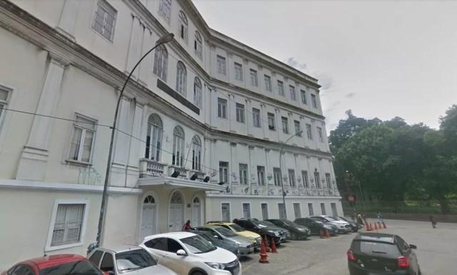 Fachada da Faculdade Nacional de Direito no Centro do Rio de Janeiro — Foto: Reprodução/ Google Street View