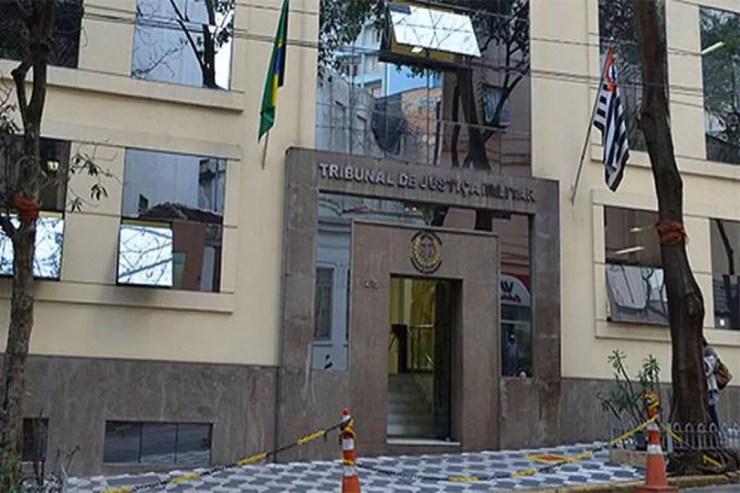 O Tribunal de Justiça Militar de São Paulo (TJM-SP), no Centro da cidade de São Paulo.  — Foto: Reprodução/TJM-SP 