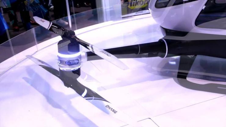 Drone gigante que pode transportar pessoas é destaque na CES 2016