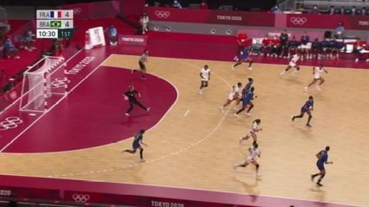 Melhores Momentos: Brasil 22 X 29 França pelo handebol feminino - Olimpíadas de Tóquio
