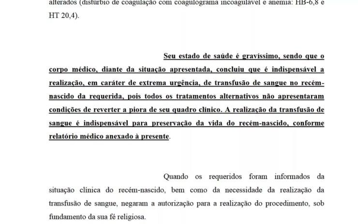 Advogados da Santa Casa de Rio Preto disseram no pedido à Justiça que estado de saúde era gravíssimo (Foto: Reprodução)