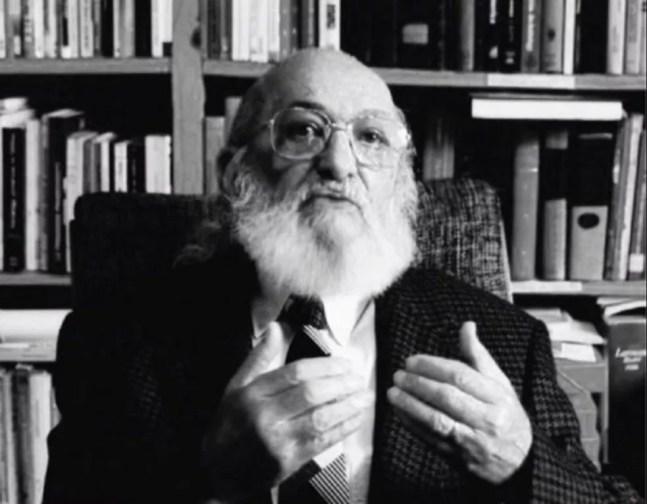 Paulo Freire — Foto: INSTITUTO PAULO FREIRE