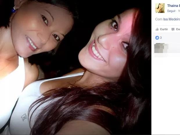Isaura Alves Medeiros e a filha Thaina Kamila Batista foram mortas com golpes de faca (Foto: Reprodução/Facebook)