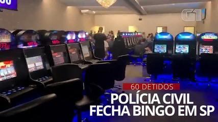 Polícia Civil fecha bingo na Zona Sul de São Paulo