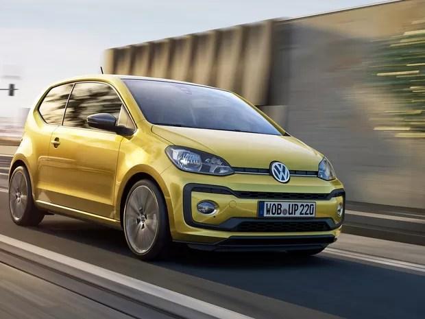 Volkswagen Up! passa pela primeira reestilização (Foto: Divulgação)