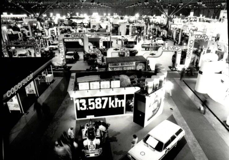 Salão do Automóvel de 1976 — Foto: Divulgação