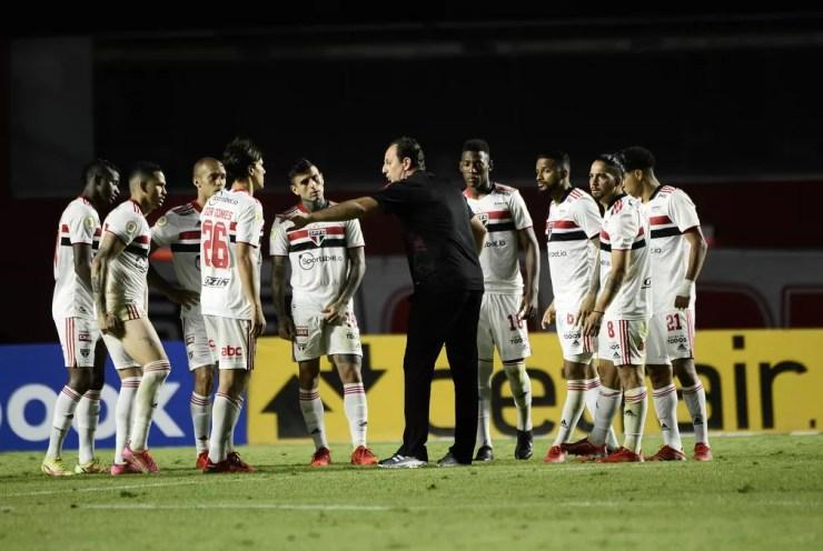 Ceni e o São Paulo possuem uma sequência complicada na temporada — Foto: Marcos Ribolli