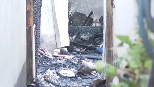 Incêndio deixa duas vítimas no Tremembé, Zona Norte de São Paulo — Foto: Reprodução/TV Globo