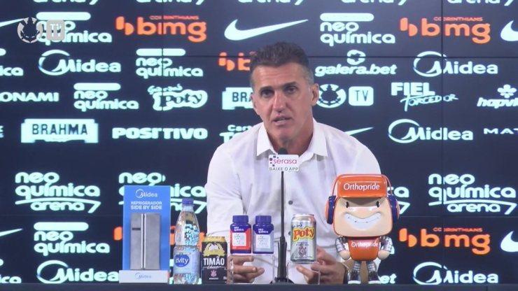 Confira a coletiva de Vagner Mancini, após vitória do Corinthians sobre a Inter de Limeira