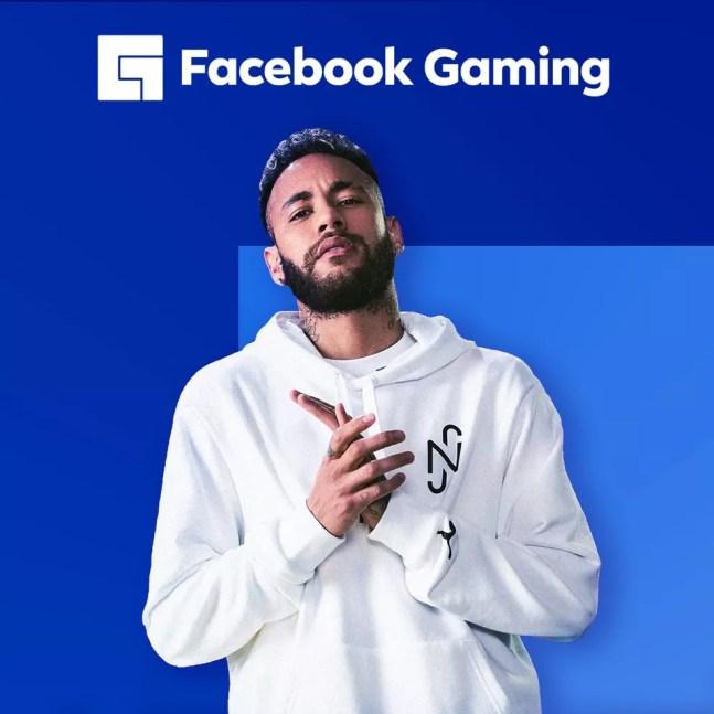 Neymar é o novo criador de conteúdo do Facebook Gaming — Foto: Divulgação