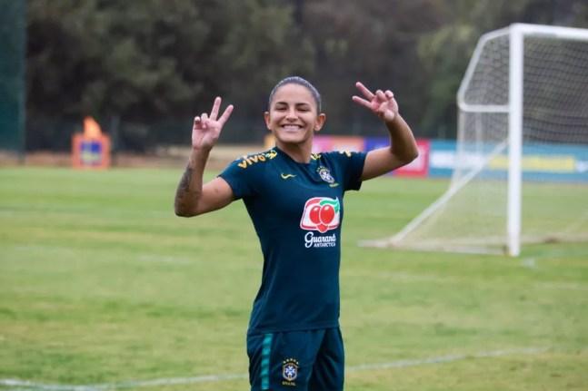 Time da Carolina do Norte é casa da atacante Debinha, artilheira da Seleção feminina  — Foto: Laura Zago/CBF