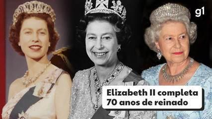 Elizabeth II completa 70 anos de reinado