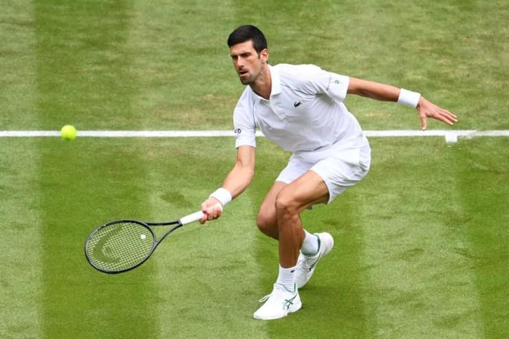 Djokovic pentacampeão de Wimbledon — Foto: Mike Hewitt / Getty Images