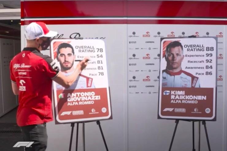 F1 2021: Kimi Raikkonen recebe overall de 88 no game — Foto: Reprodução