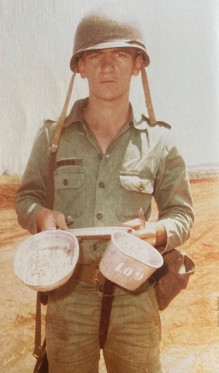 Andrés Sanchez quando serviu ao Exército - Arquivo pessoal