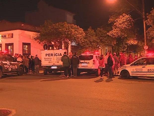 Jovem foi assassinada no bairro Cidade Baixa, em Porto Alegre (Foto: Reprodução/RBS TV)