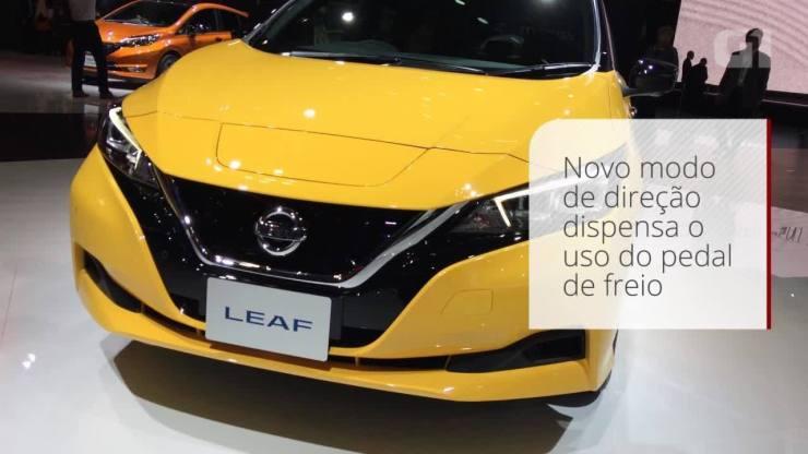 Nova geração do elétrico Nissan Leaf será vendida no Brasil