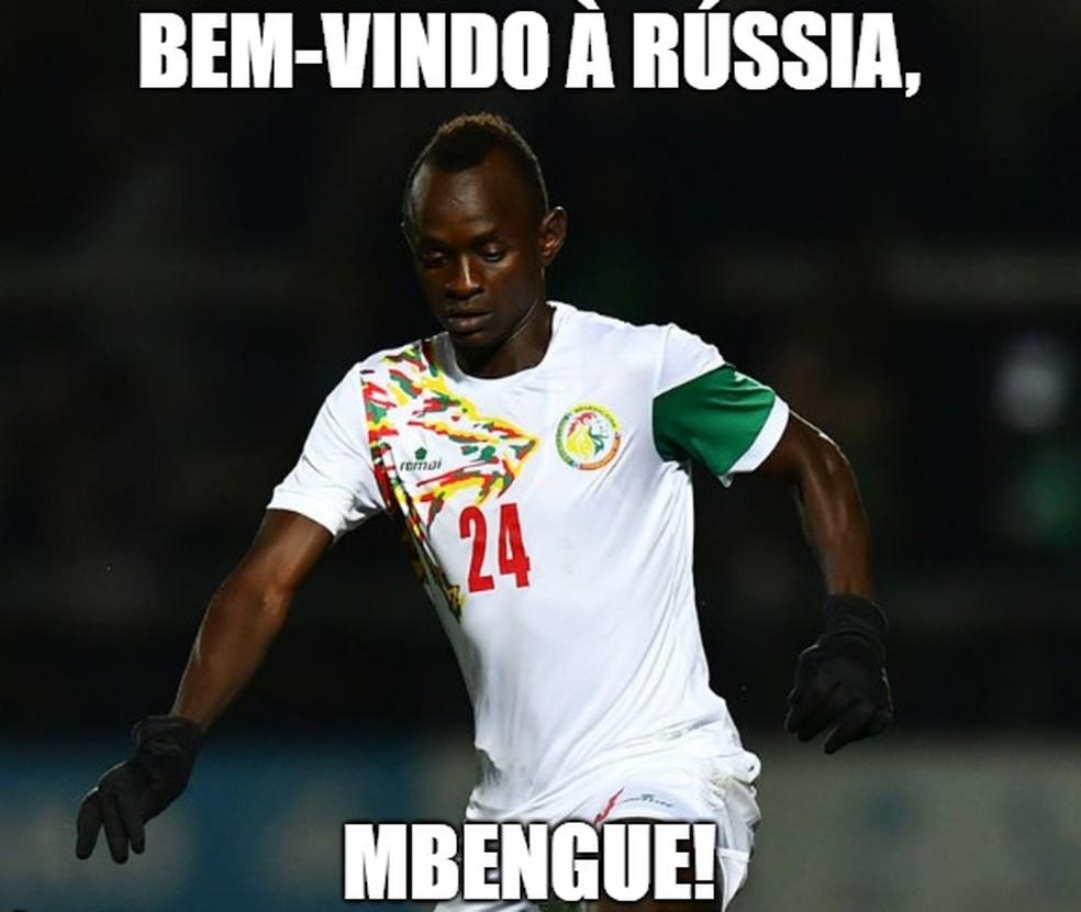 Mbengue foi chamado pela seleção senegalesa (Foto: GloboEsporte.com)