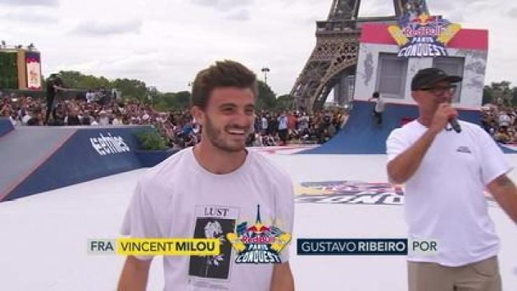 Vincent Milou vence duelo por 4 a 1 e avança para as semifinais do Torneio Internacional de Skate Street
