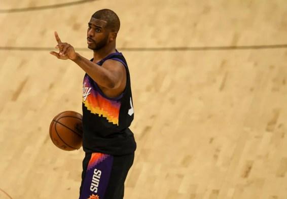 Chris Paul reencontrou a melhor forma e basquete nas últimas duas temporadas — Foto: AAron Ontiveroz/MediaNews Group/The Denver Post via Getty Images