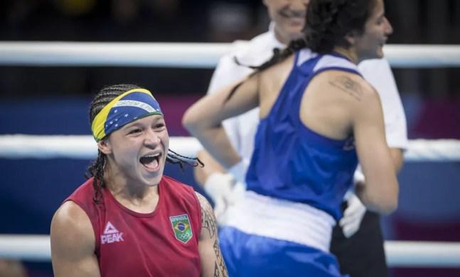 Beatriz Ferreira se tornou inspiração para outras mulheres ingressarem no esporte — Foto: Jonne Roriz/COB
