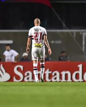 Maicon São Paulo Atlético Nacional (Foto: Marcos Ribolli)