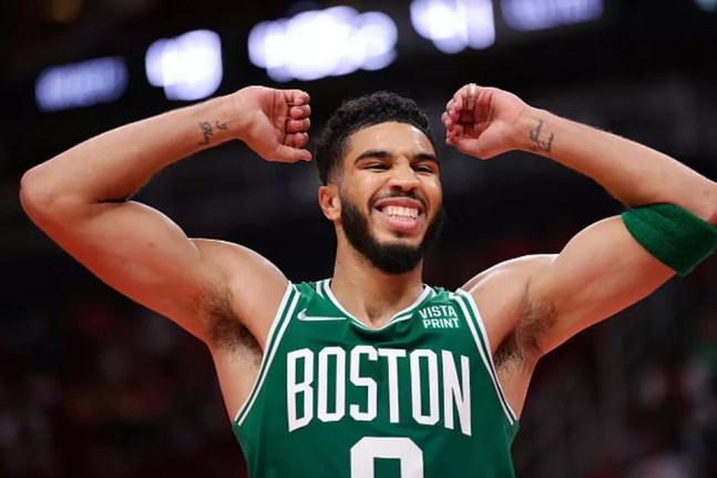 Celtics batem Rockets pela NBA — Foto: Getty images