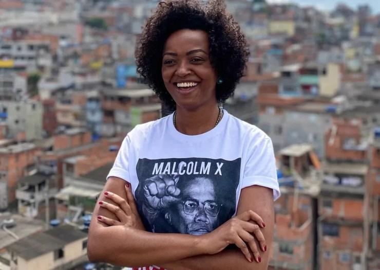 A nova secretária de Cultura da cidade de São Paulo, Aline Torres.  — Foto: Reprodução/Facebook