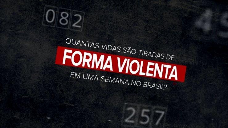 Uma semana, 1.1195 mortes: o retrato da violência no Brasil