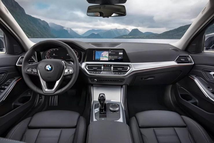 Interior do novo BMW Série 3 — Foto: Divulgação