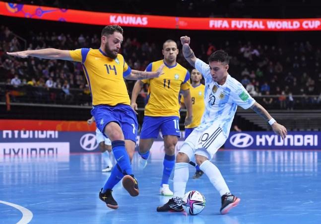 Semifinal Brasil x Argentina registrou audiência histórica — Foto: Alex Caparros/FIFA