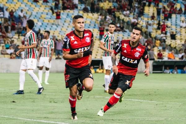 Everton sofreu com lesões musculares pelo Flamengo  — Foto: Rodrigo Chadí/Agência Estado