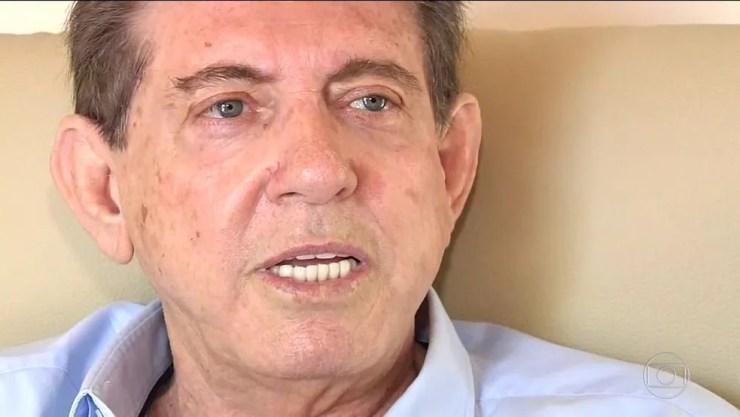 O médium João de Deus, preso em Goiás sob acusação de abuso sexual — Foto: Reprodução/TV Anhanguera