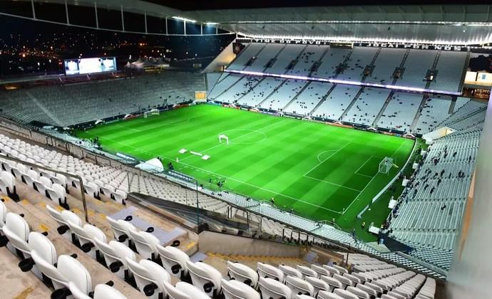 Arena Corinthians x Vitória (Foto: Marcos Ribolli)