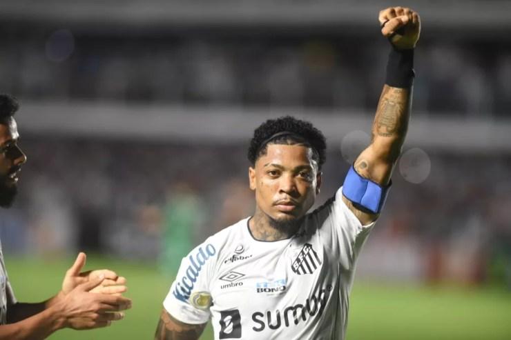 Marinho tem sido o destaque do Santos nas últimas temporadas — Foto: Ivan Storti/SantosFC