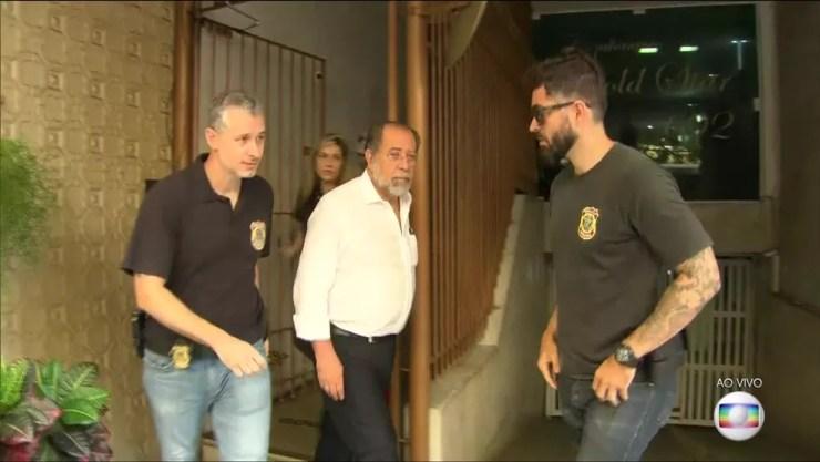 Presidente da Codesp é preso no Rio de Janeiro — Foto: Reprodução/TV Globo
