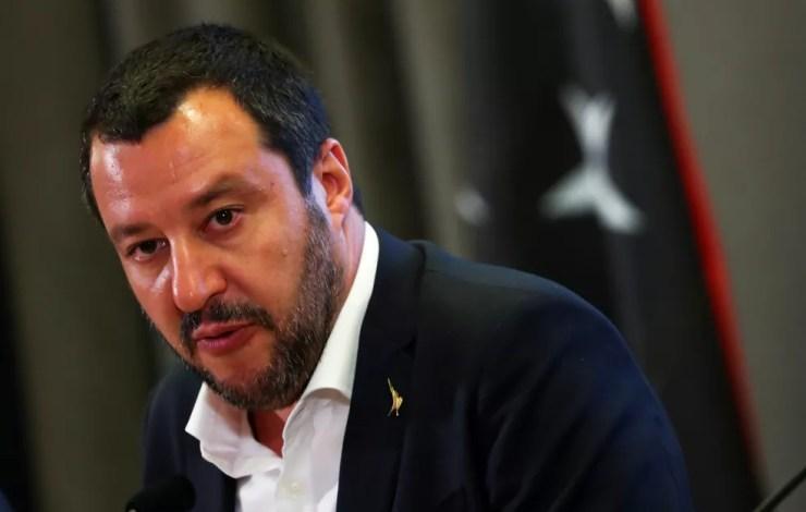 Matteo Salvini, ministro do Interior da Itália, em imagem de arquivo — Foto: Tony Gentile/File Photo/Reuters