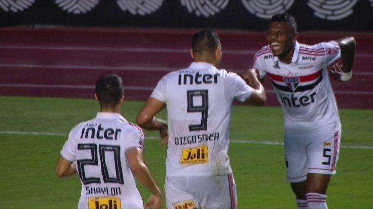 Reveja o último gol de Diego Souza pelo São Paulo, o 100º dele na história do Brasileirão