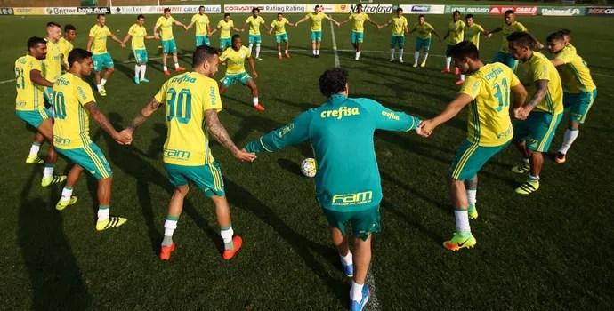 Ciranda Palmeiras treino (Foto: Cesar Greco/Ag Palmeiras/Divulgação)
