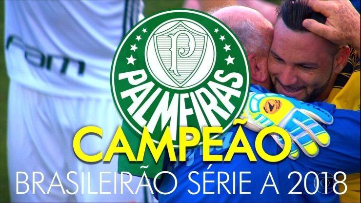 Palmeiras vence o Vasco e leva décimo título do Brasileirão