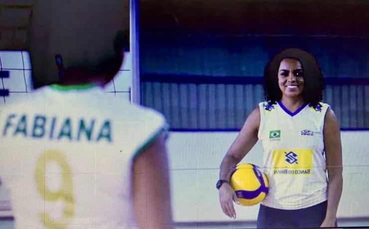 Fofão e Fabiana lideraram o Brasil nas campanhas douradas de 2008 e 2012 — Foto: Reprodução