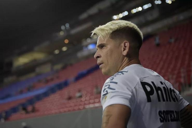 Soteldo, atacante do Santos, tem proposta do Toronto FC — Foto: Staff Images / CONMEBOL
