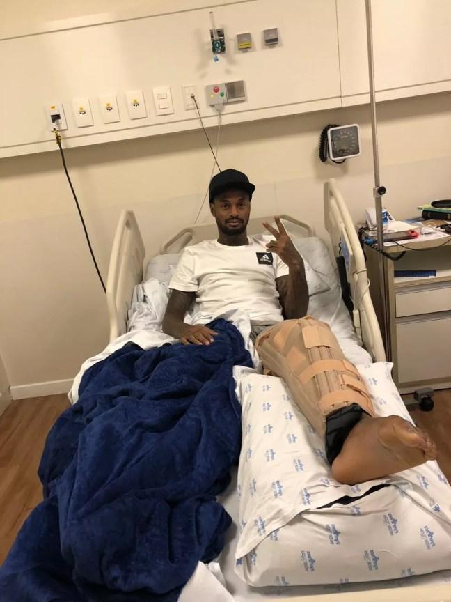 Renê Júnior passou por três cirurgias durante o período em que esteve no Corinthians — Foto: Divulgação